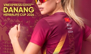 VnExpress Da Nang 2026 Marathon unveils hai km, hai km finisher shirts