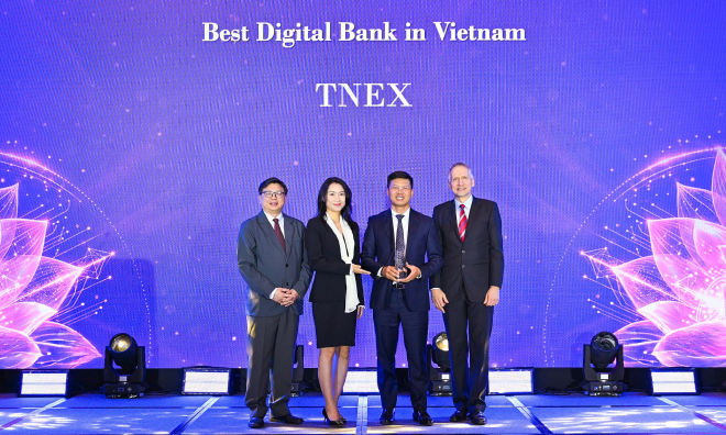 TNEX wins best digital bank in Vietnam 2026 award