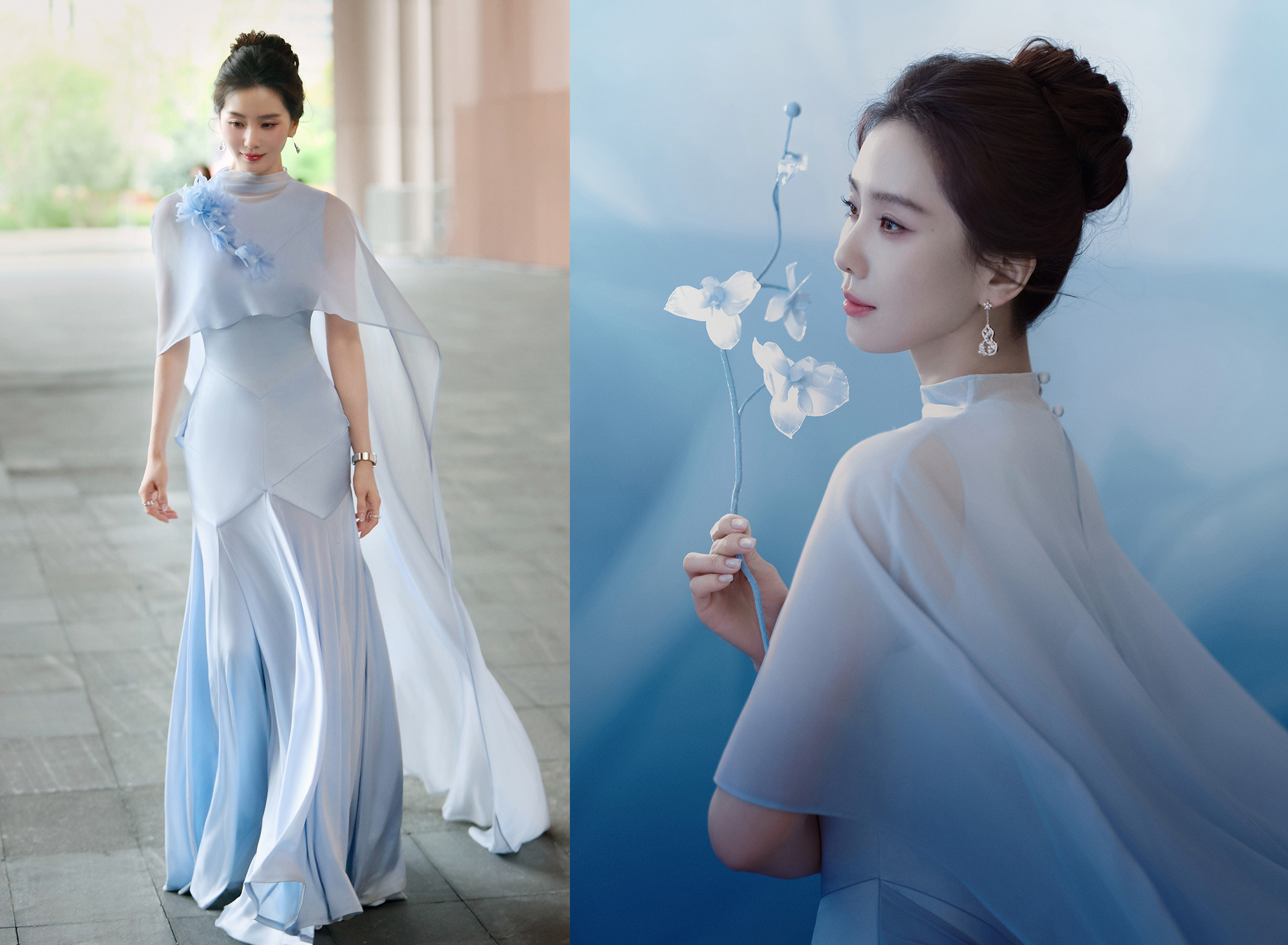 Fashion that honors Liu Shishi's 'orchid essence'