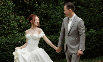 Xuan Nghi's understated luxury wedding photos