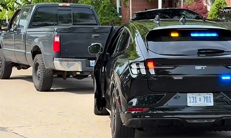 US police use electric cars to catch reckless drivers due to lack of engine noise