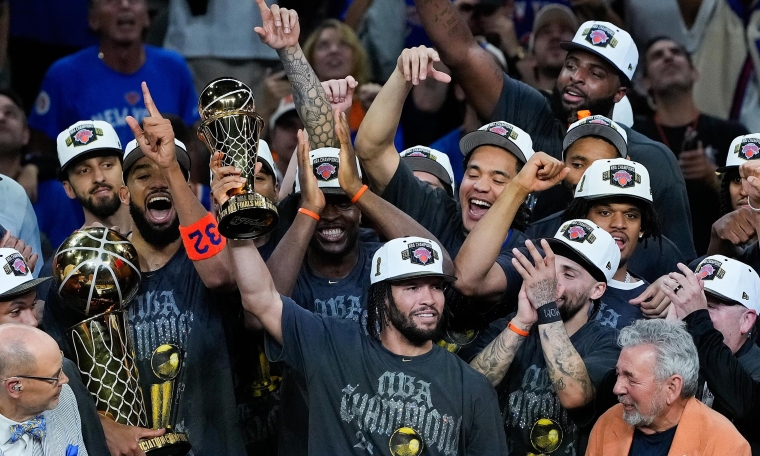 New York Knicks win NBA championship