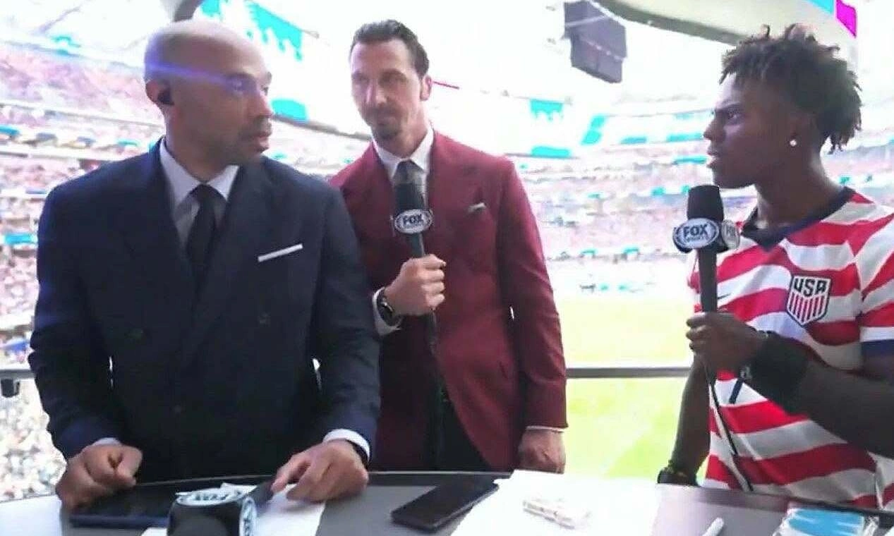 Ibrahimovic reacts as US streamer predicts Ronaldo to win 2026 World Cup
