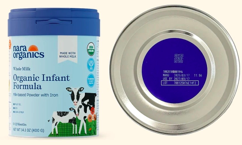 Nara Organics infant formula recall requested after series of poisoning cases in U.S.