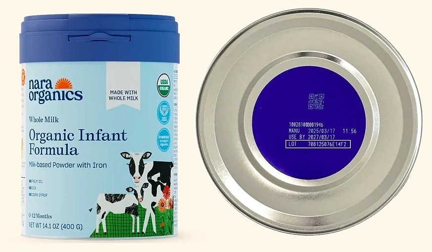 Nara Organics infant formula recall requested after series of poisoning cases in U.S.