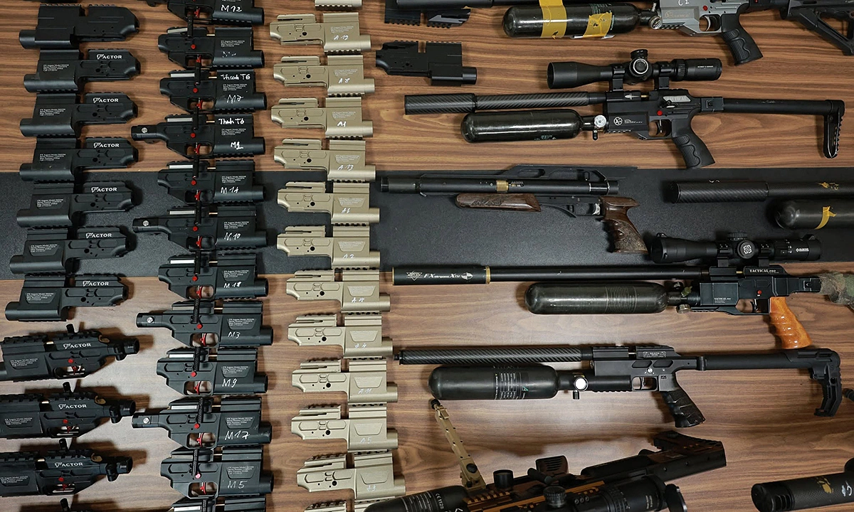 Military weapons 'factory' dismantled