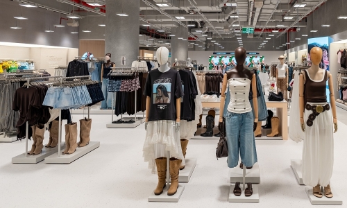 Inside Bershka's first store in Vietnam