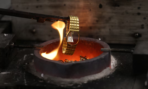 Melting luxury watches for gold as prices rise