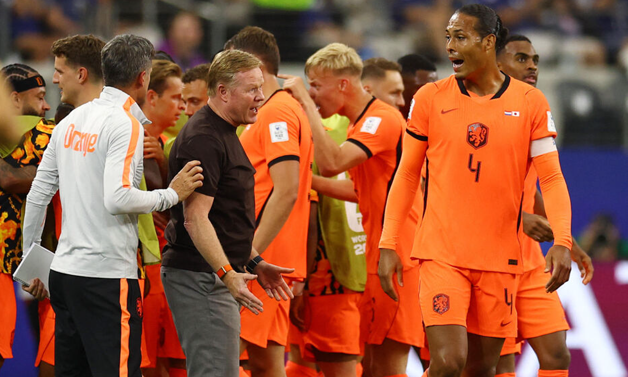 Van Dijk implies FIFA exploits water breaks for advertising