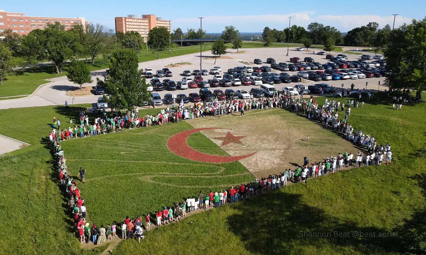How a US city welcomed the algerian team "like their own"