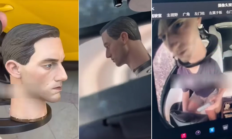 Drivers use doll head to deceive Tesla's monitoring system
