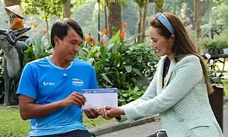 The journey of a one-legged swimmer into the world of swimming
