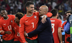 Portugal - Congo: Ronaldo equals Messi's record