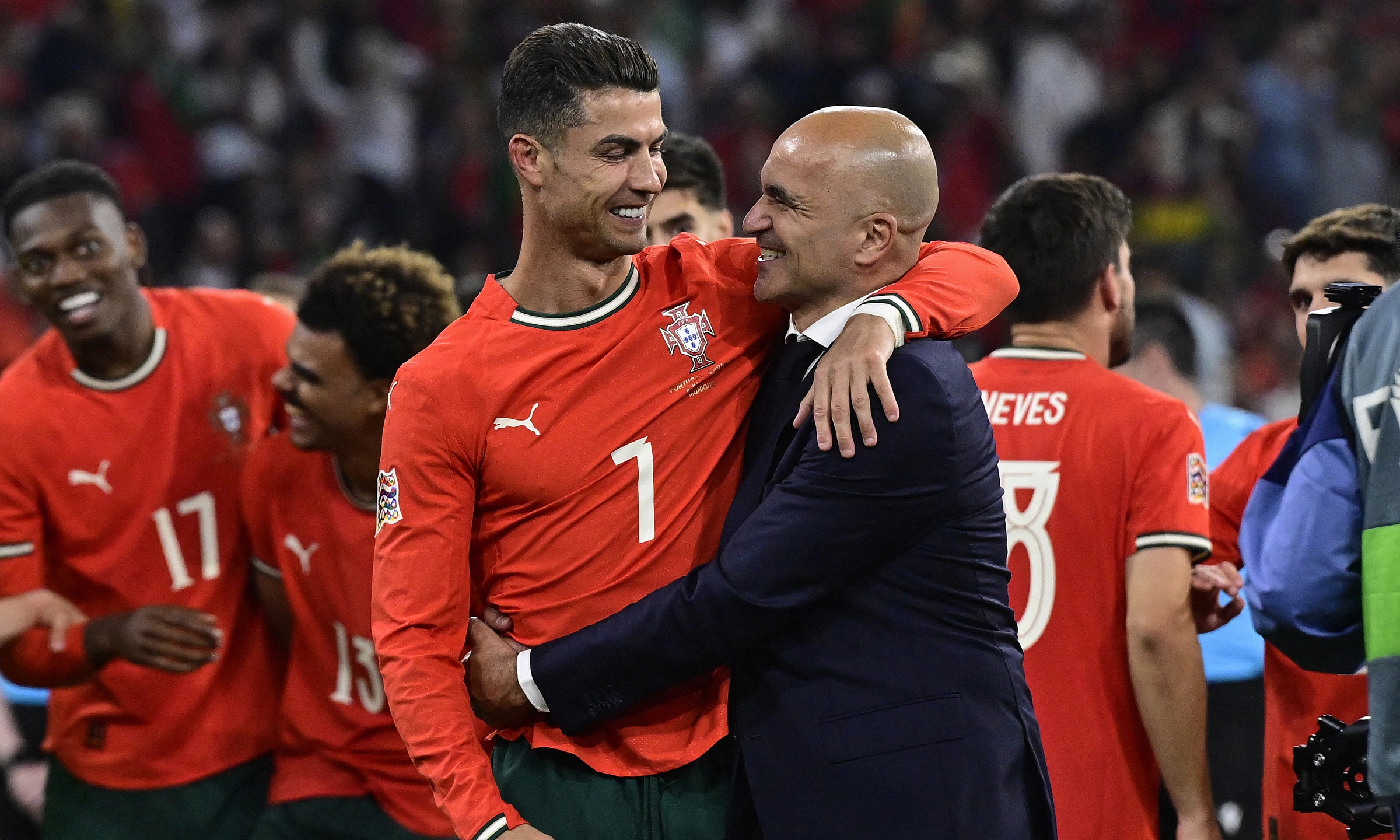 Portugal - Congo: Ronaldo equals Messi's record