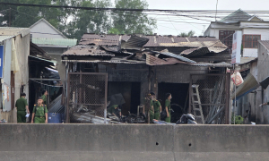 Large explosion at scrap yard kills two