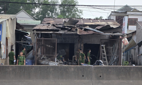 Large explosion at scrap yard kills two