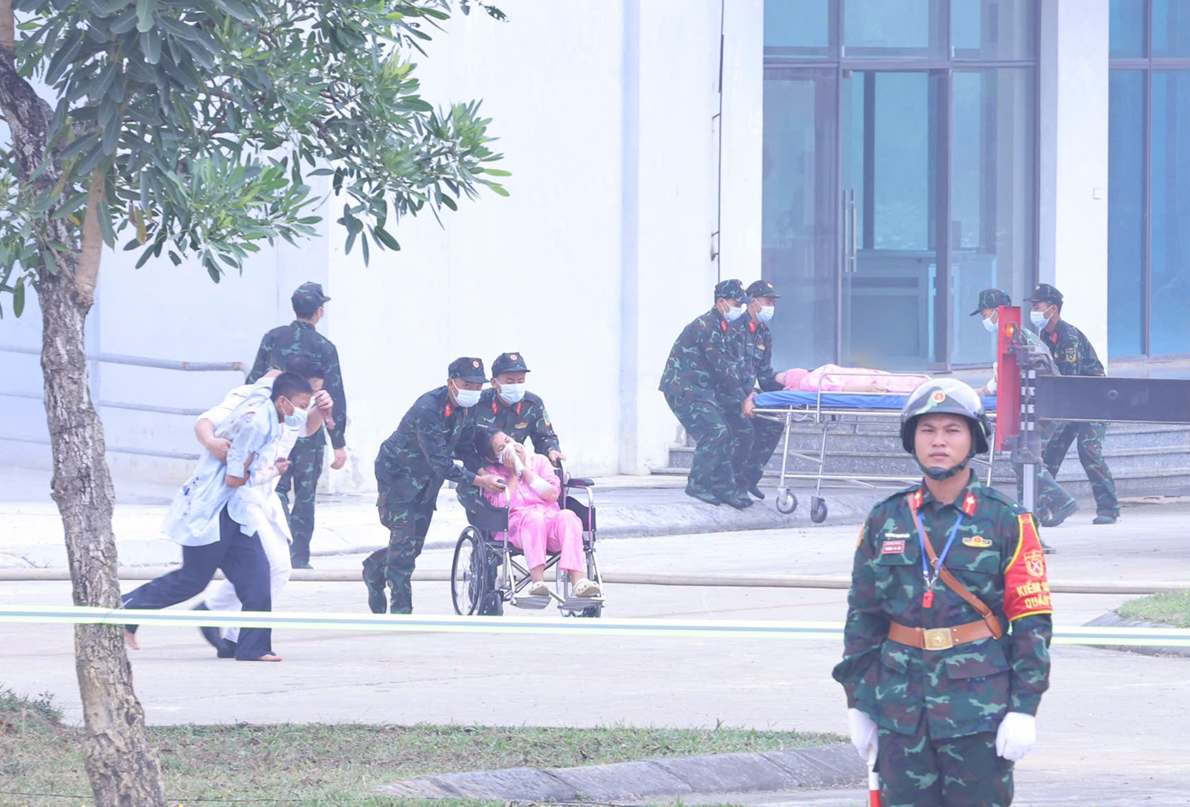 Military conducts emergency medical incident response exercise