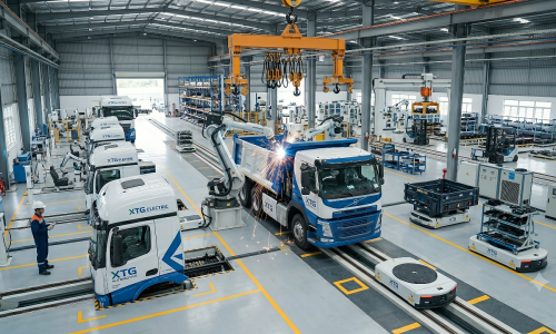 Xuan Thien to produce electric trucks and construction machinery