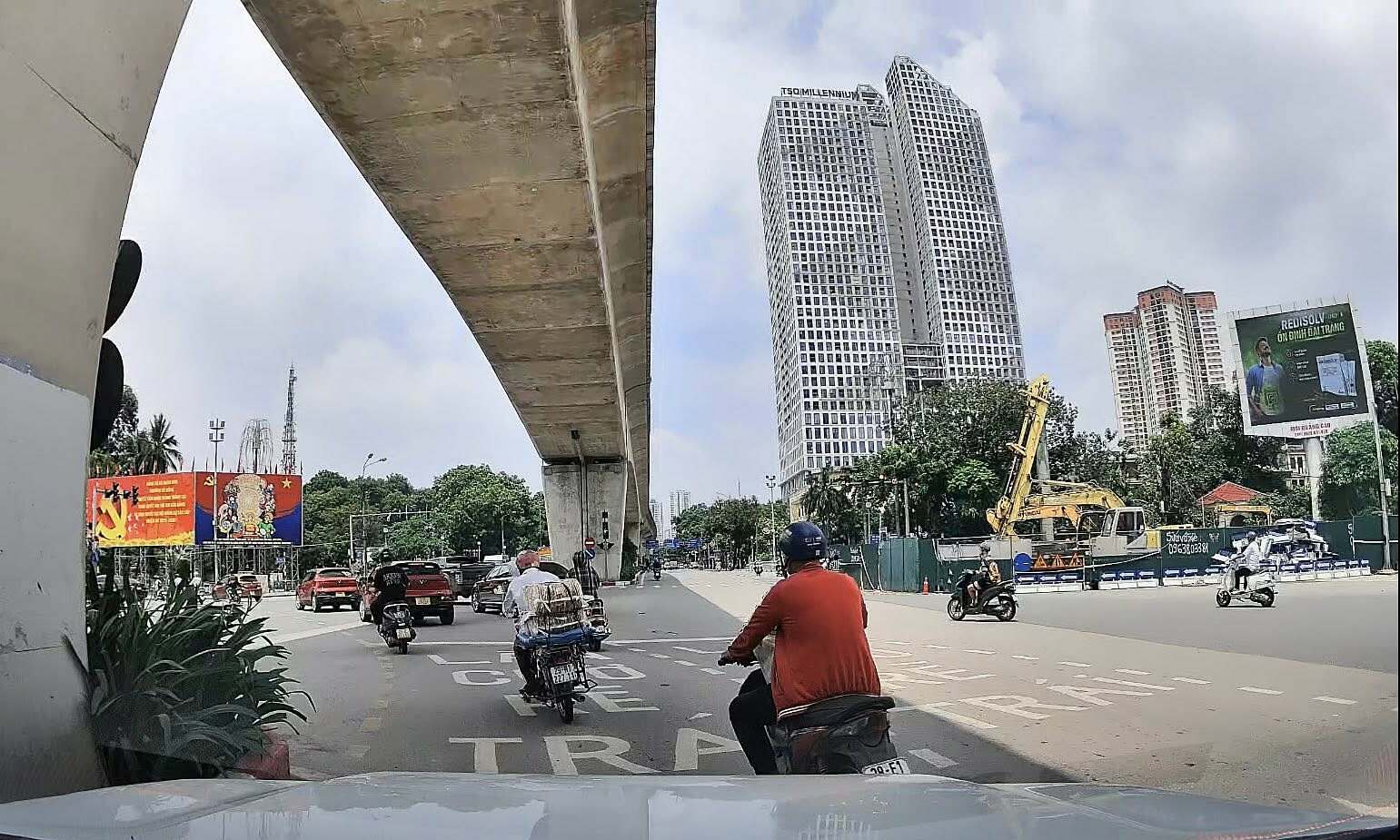 Is waiting in a left-turn lane beyond the stop line considered running a red light?