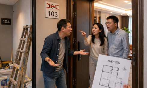 After 6 months of construction, homeowner discovers wrong apartment was renovated