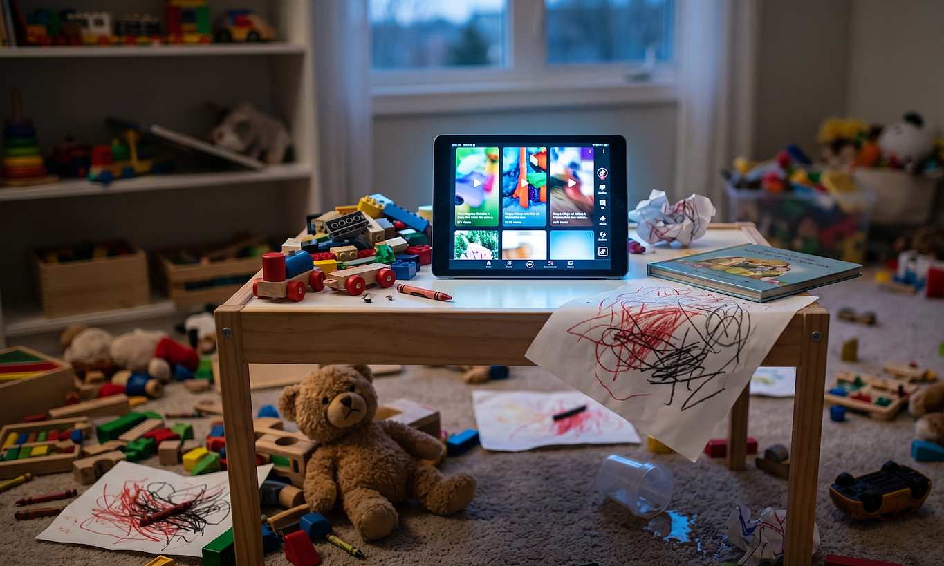Children's brains 'dopamine overloaded' by short videos