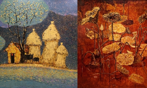 10 artists display 'healing' paintings at hospital
