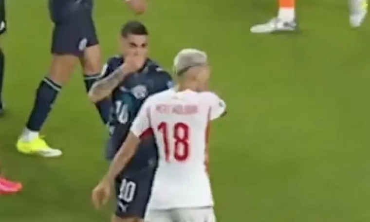 First player receives red card for covering mouth while speaking at World Cup 2026