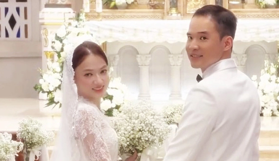 Xuan Nghi holds church wedding