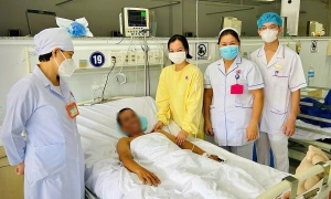Man suffers from blood concentration due to complicated chickenpox