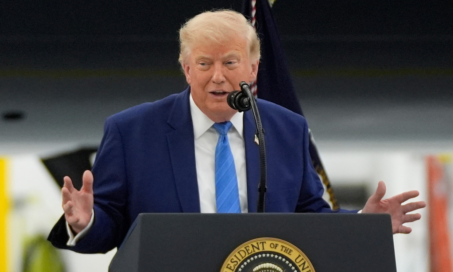 Trump floats possibility of charging fees for Hormuz Strait passage