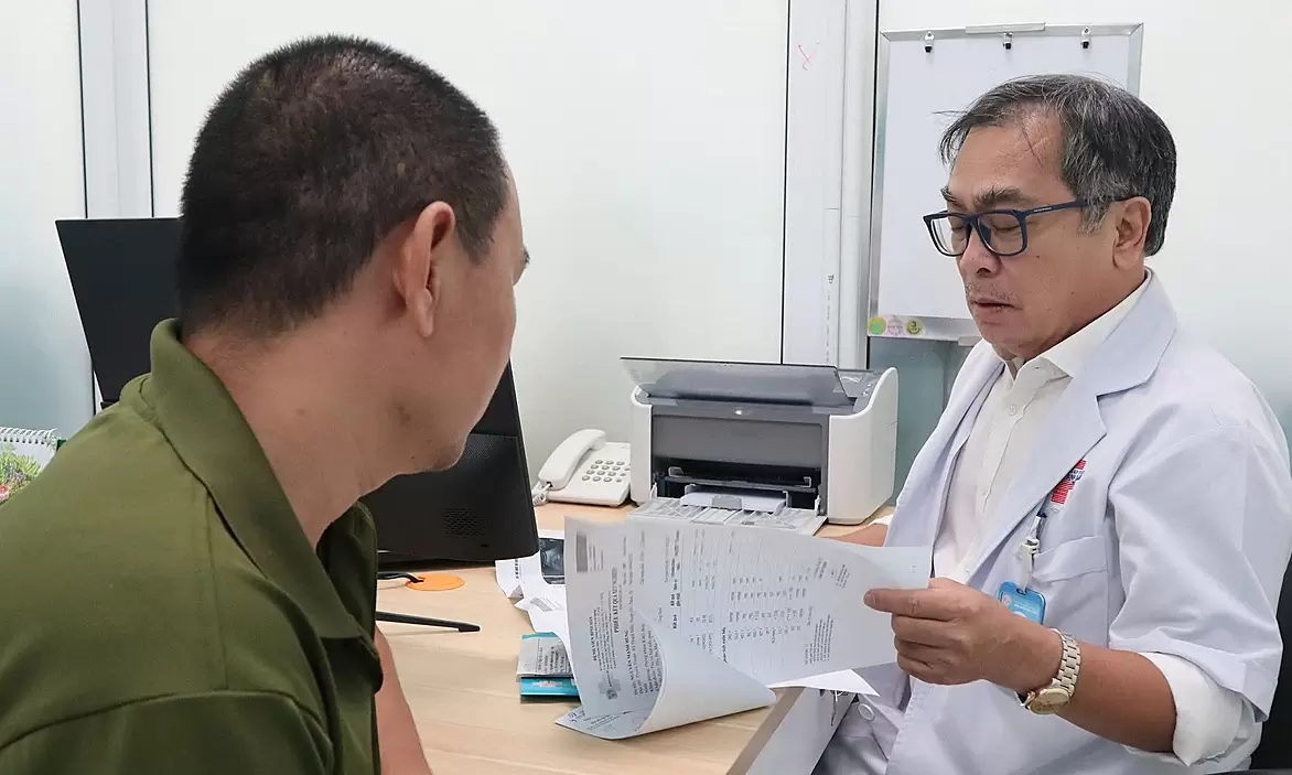 Doctors warn of essential test for men over 40
