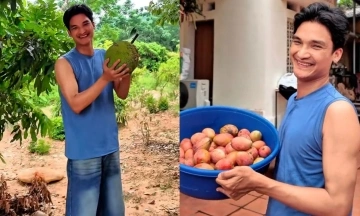 Mac Van Khoa's hometown garden laden with fruit