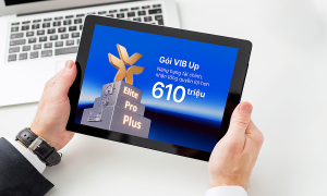 VIB up allows customers to actively upgrade financial benefits