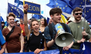Majority of UK Gen Z 'want to vote to rejoin EU'