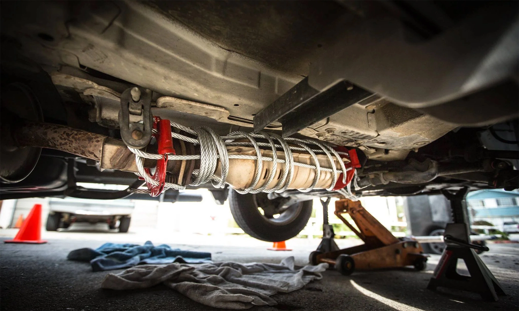 Catalytic converter theft on the rise