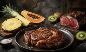 The secret to tenderizing all types of meat with pineapple and papaya