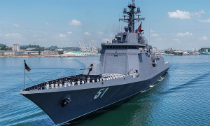 North Korea to build 10,000-ton warship, develop nuclear navy