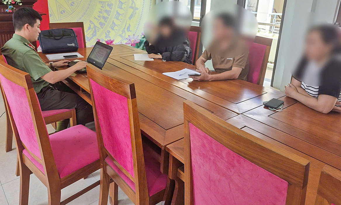 Da Nang questions over 100 individuals interacting with accounts spreading distorted information