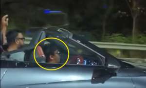 Father arrested for letting 11-year-old son drive a car