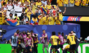 Ecuador upsets Germany, clinches knockout round spot through narrow margin