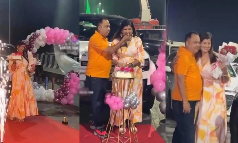 Businessman arrested for blocking flyover to host wife's birthday party