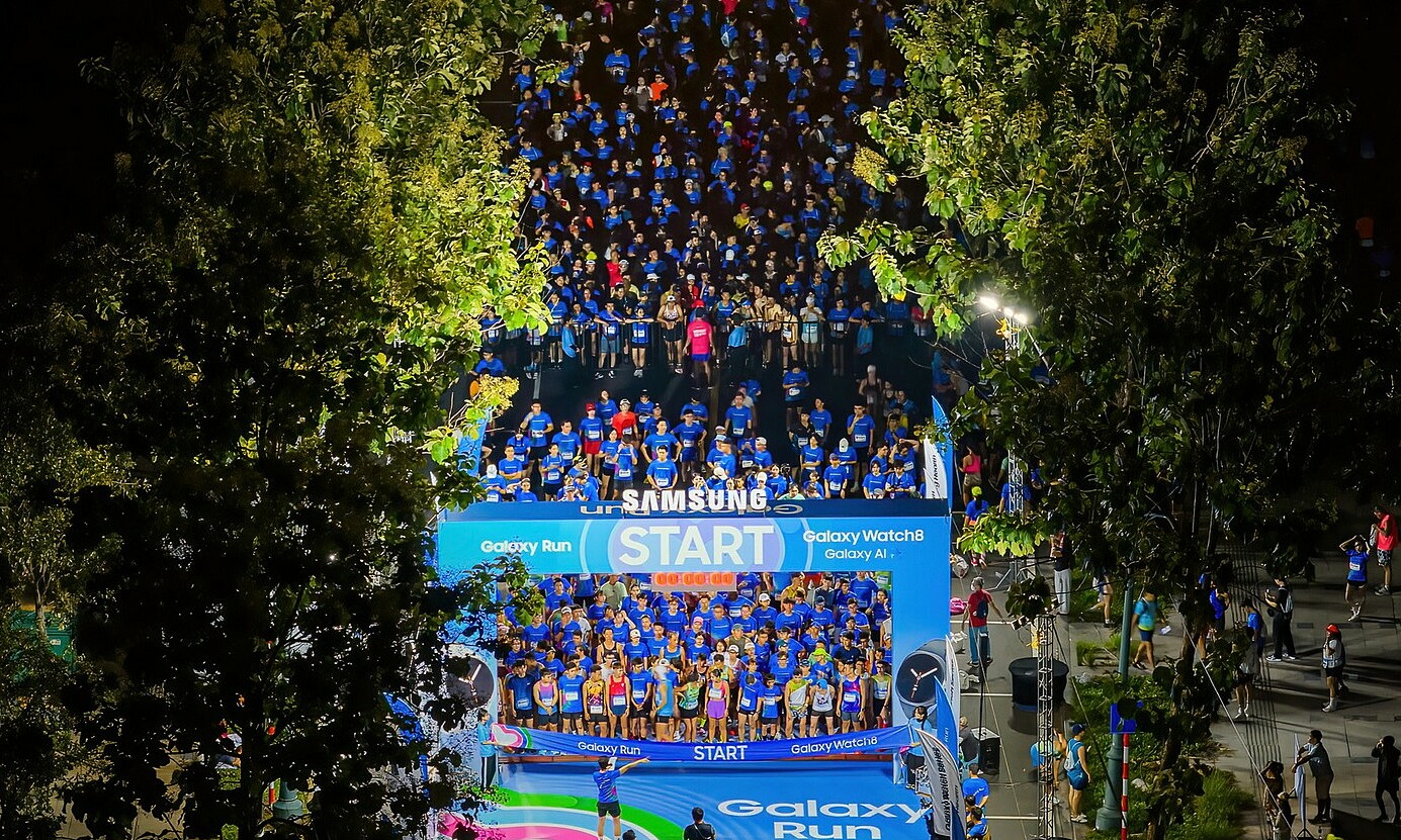 5,000 participants run and experience technology at Galaxy Run