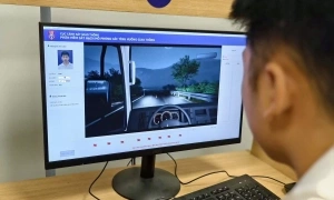 Simulated driving test removed from 1/7