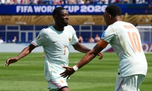 Dembele dissatisfied despite hat-trick against Norway