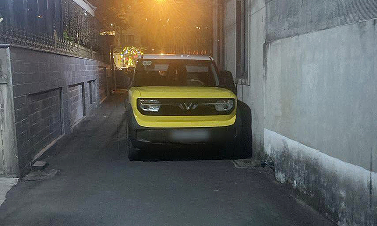 Woman fined 1.6 million VND for parking in alley, obstructing traffic