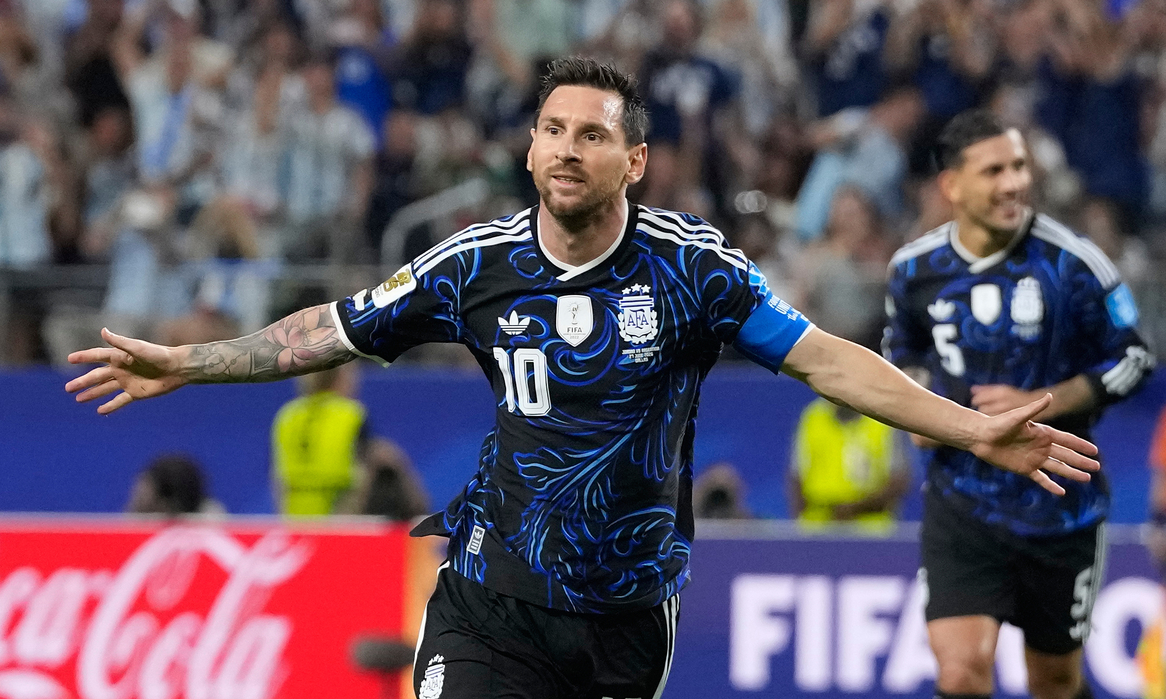 Messi breaks two more World Cup records