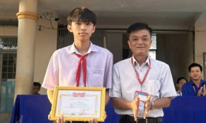 Border region student becomes top scorer with three perfect 10s