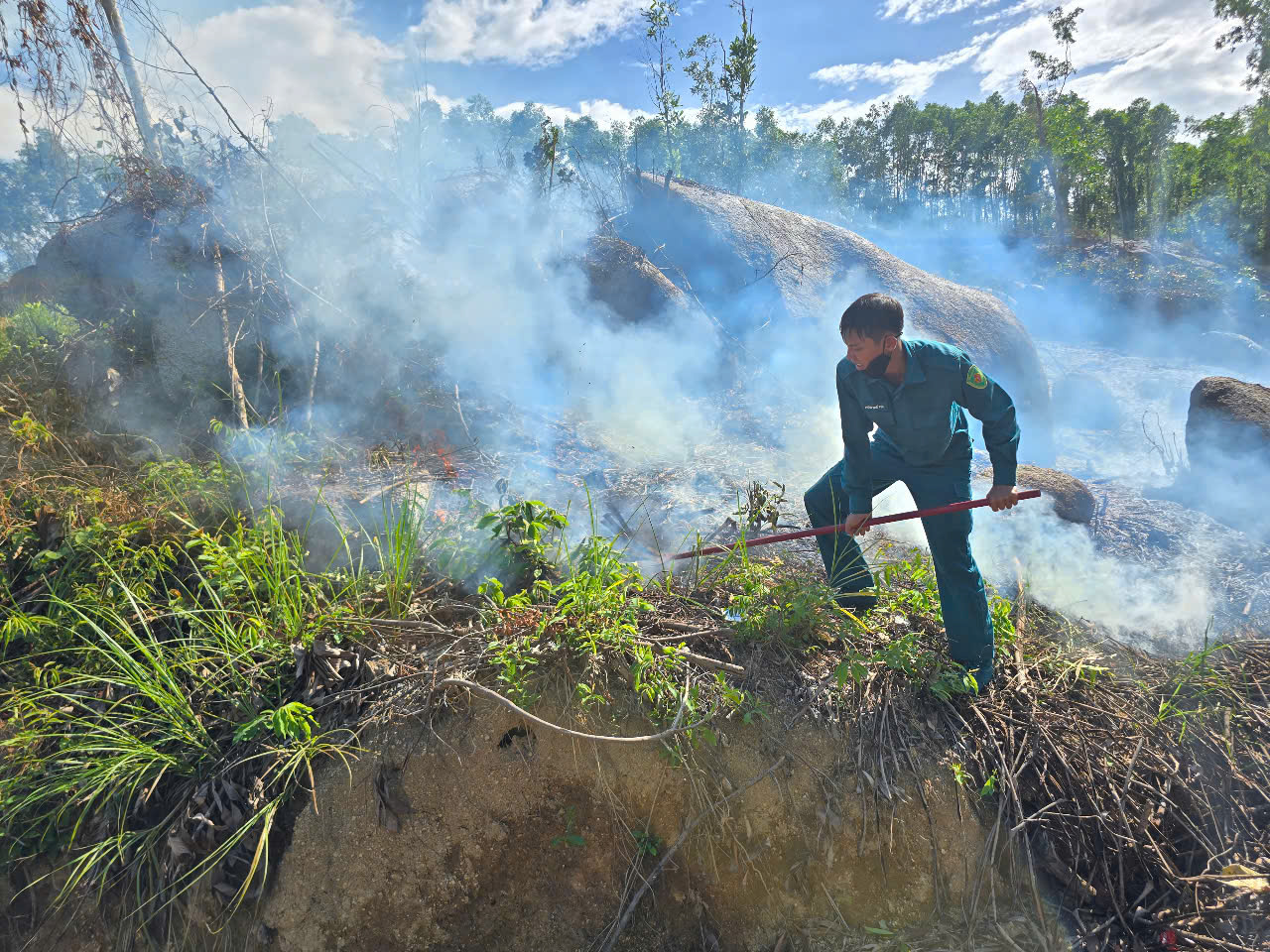Elderly man dies after undergrowth burning sparks forest fire
