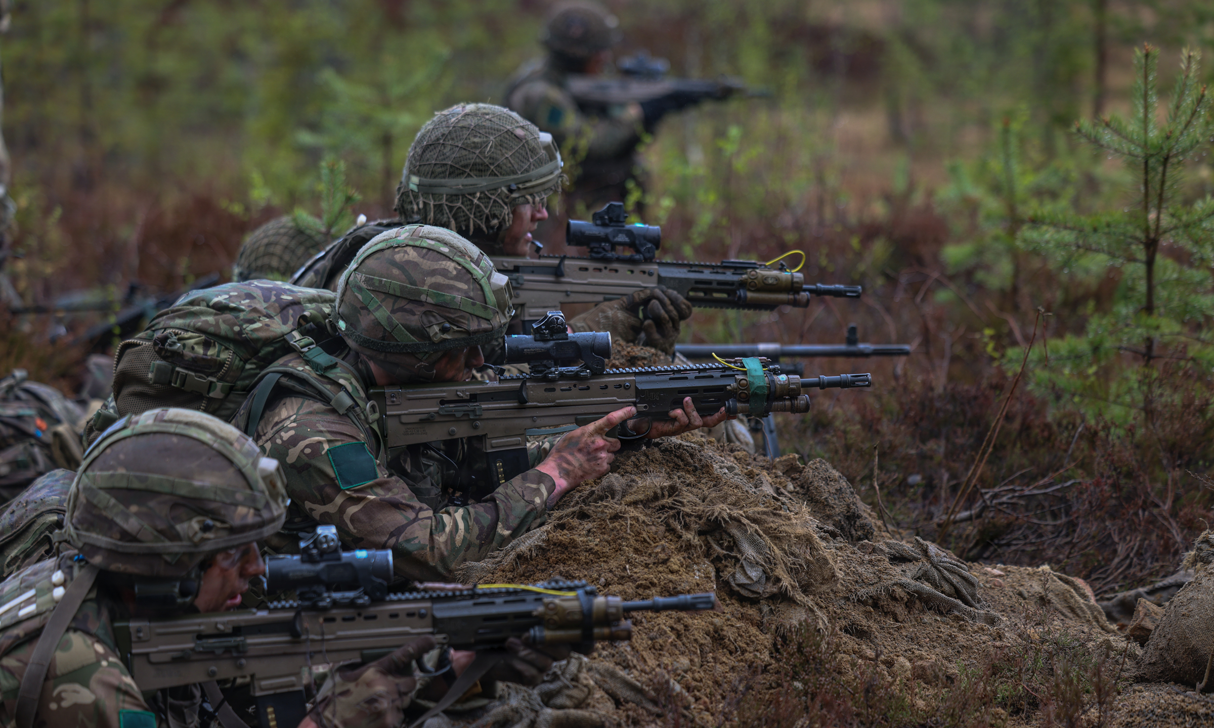 UK builds military on Ukraine model