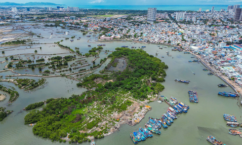 Where the Can Gio - Vung Tau sea-crossing road will be built before its groundbreaking